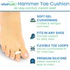 VIVEsole Hammer Toe Crest Cushion & Buttress Pad - Reduces