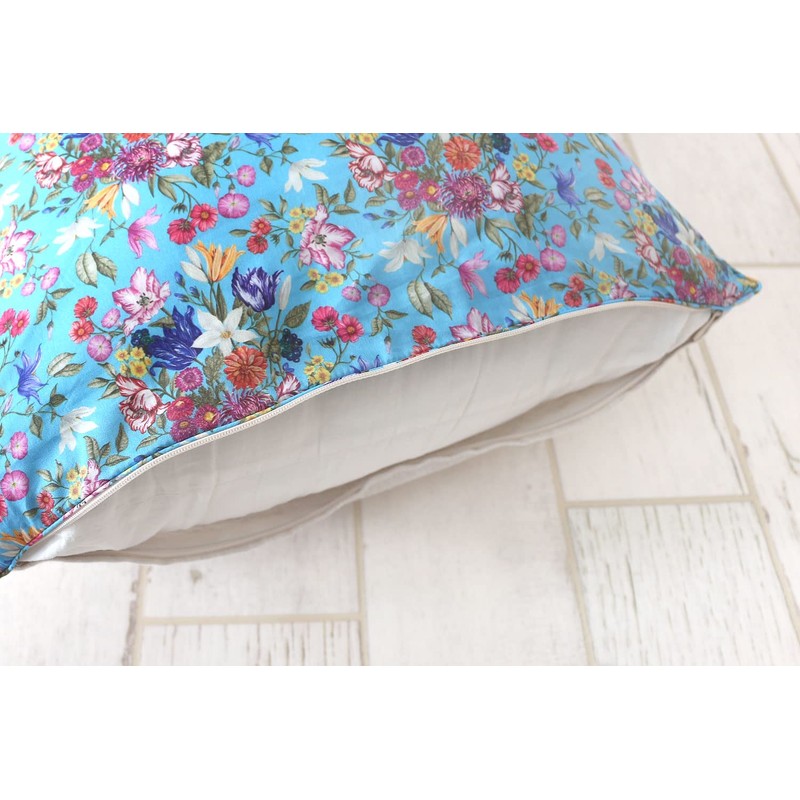 DDintex Floret LONDON Cushion Cover Statelly Bouquet Blue 45x45cm [With