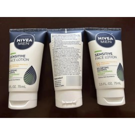 Paquete 3 Loción Facial Nivea Men Sensitive Fps 15 75ml