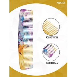 ANKITA Hand Finished Printed Comb(CP 912)
