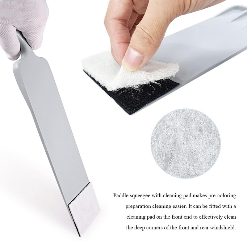 Yourkar Car Paddle Squeegee, Flat Long Handle Window Tint Film