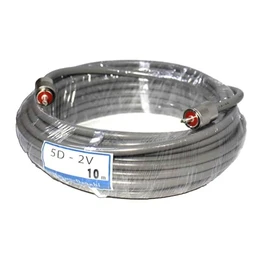 Coaxial Cable, 5D-2V, 32.8 ft (10 m), M Type Connectors on Both Ends