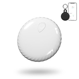 FinderTag Airtag Alternative, Schlüsselfinder, GPS Tracker Ortungsgerät Kompatible mit FindMy (iOS Nur), Smart Finder für Katze, Hund, Collar, Gepäck, Koffer, IP67 Wasserdicht