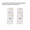 2Pcs Refrigerator LED Light Strip Bar Replacement Freezer Refrigerator Light