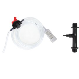 Fertilizer Injector Plastic Efficient with Water Tube Drip Irrigation Fertilizer Injector for Lawn Garden Greenhouse 3/4 Inch