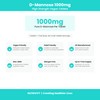 D-Mannose 1000mg Tablets - High Strength UTI & Cystitis Support