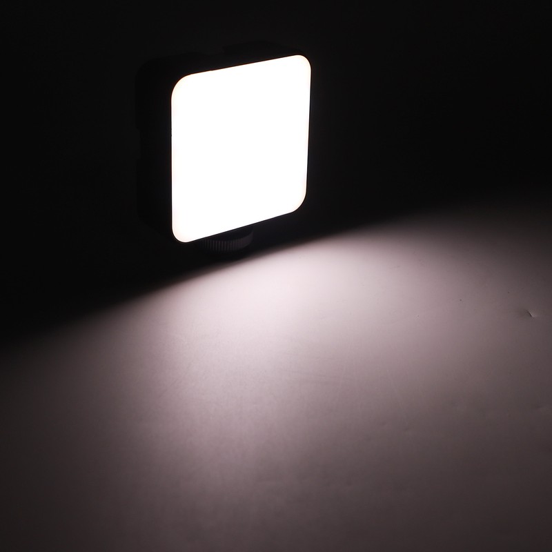 LED Camera Light Dimmable 2500K to 6500K 1200mAh Rechargeable Portable