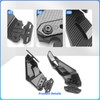 GZDLmoto Universal Motorcycle Rear View Mirrors, Fixed Wind Wing Side