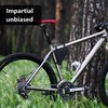 MUEEAD 1 Bicycle Triangle Bag with 1 Mountaineering Buckle, Waterproof