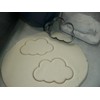 CLOUD SHAPE OUTLINE COOKIE CUTTER MADE IN USA PR4943