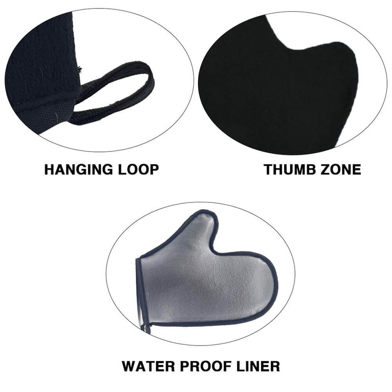 2 Pack Self Tanning Mitt Applicator Kit Set, Self Tanning