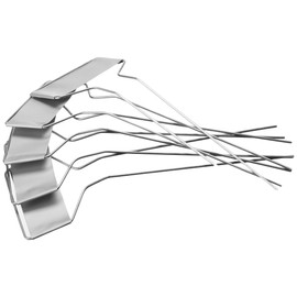 Bosmere Large-Faced Zinc Metal Plant Markers with Carbon Pencil, 10" High (Pack of 20)