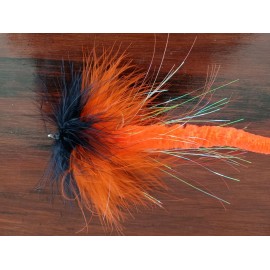 Unbranded 7"  Weedless Dragon Tail Pike Bass Muskie Peacock Bass  Stripers Flies