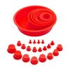 28 Pcs Automotive Cap Plugs Kit 0.11" to 4.37" Fit