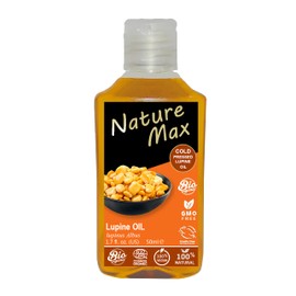 Nature Max Lupine Oil Essential Oils Natural Undiluted Pure for Hair and Skin Care Cold Pressed Premium (1 Pack = 1.70 oz / 50 ml) زيت الترمس