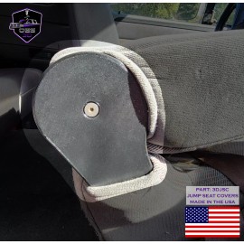 OBS3D 1994 - 1997 Ford Jump Seat Hinge Cover set. 3D Printed! New!