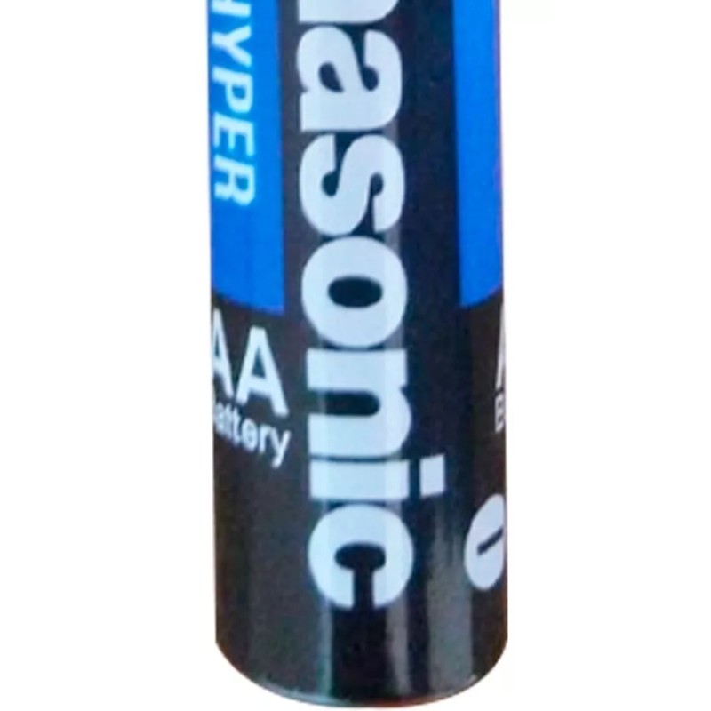 Panasonic Pila Bateria Panasonic Aa Delgada Carbon Uso Rudo