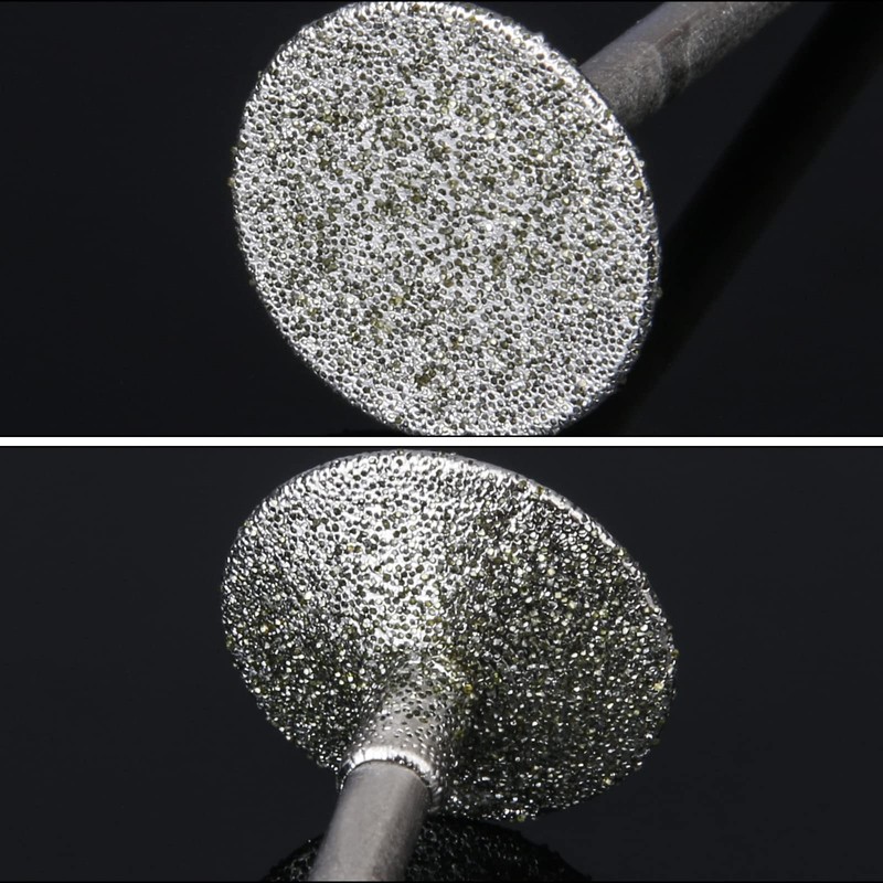 Stone Carving Set Diamond Burr Bits Compatible with Dremel, 50PCS