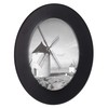 Malden Classic Oval Black Wood Picture Frame, 5 by 7-Inch