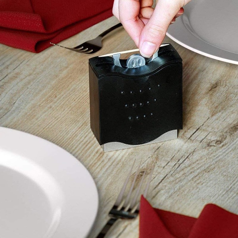 ANCLLO Toothpick Holder, Toothpick Dispenser, Suitable Length 6.5 cm Toothpicks,