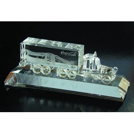 Crystal Truck Figurine with Base Sold Separately - Medium