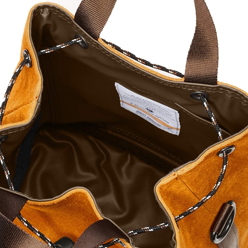Assob Suede Drawstring Bag, Shoulder Bag, Water Proof Suede, Draw