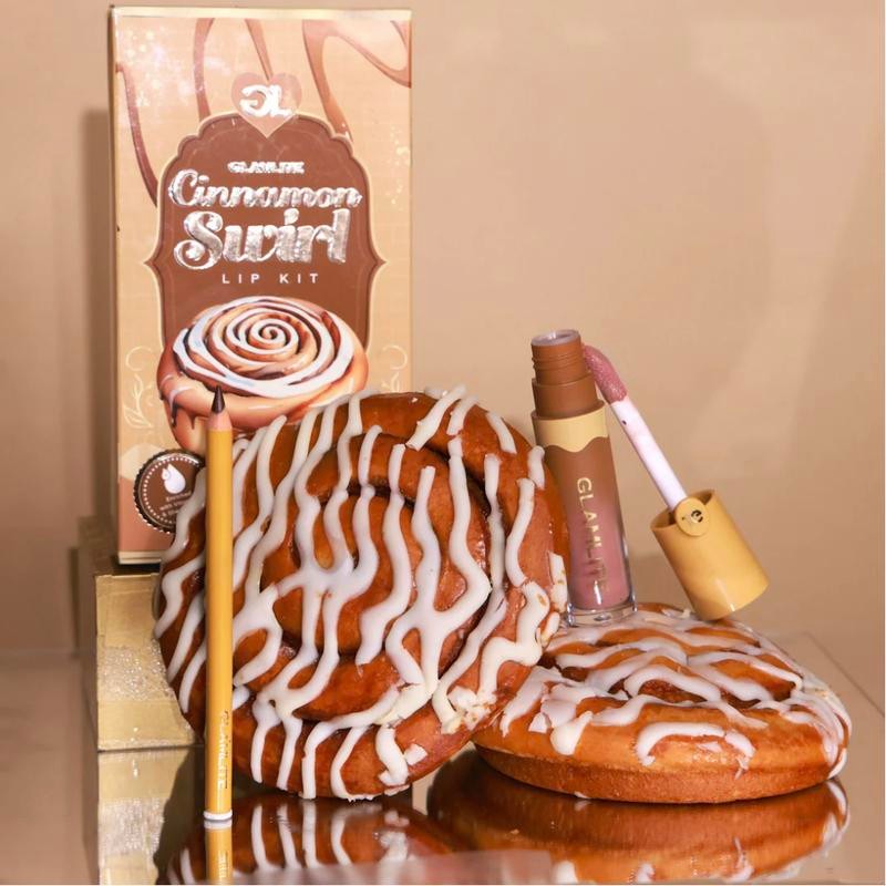 Glamlite MUST HAVE Lip Kits - Lipstick, Liner, Gloss:_Hot Cocoa