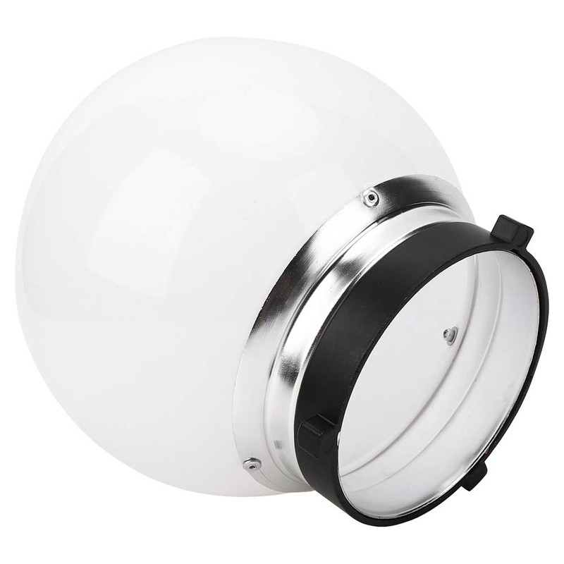 Soft Light Ball Photography Accessories Bowens Mount 15cm Translucent Flash