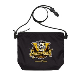 Hanshin Tigers League Winner, Sacoche, Black, 2025 Championship, Commemorative Goods, Licensed Product, Professional Baseball, Entertainment Golf