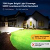 Onforu 70W LED Dusk to Dawn Flood Lights, 7000LM White