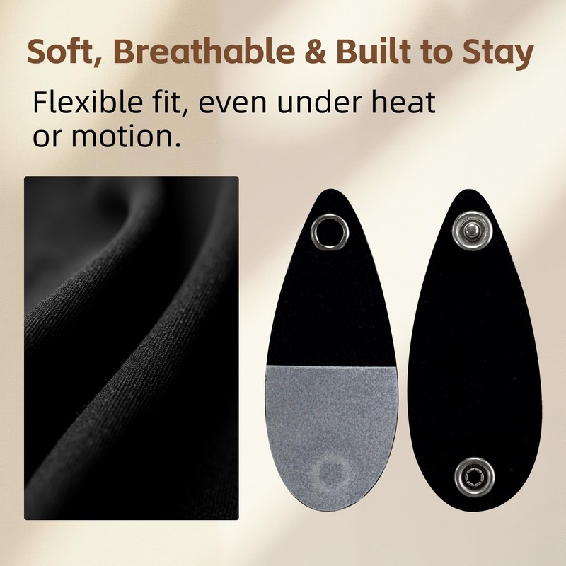 Bra Strap Holders for Slipping 6-Pack – Peel & Stick