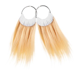 WOONEKY Professional Hair Dye Samples 2 Sets of 30 Human Hair for Coloring Testing