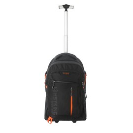 HSYKING 22 Inches Large Wheeled Rolling Laptop Backpack for Business and Travel Wheeled Adult Laptop Backpack