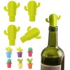 Cactus Silicone Wine Bottle Stoppers,Cute Wine Accessories, Reusable Wine Beverage