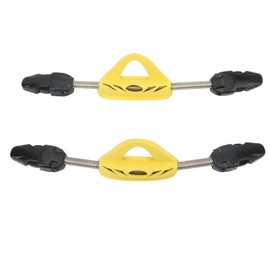 Scuba Diving Stainless Steel Spring Fin Strap with Quick Release Buckles Diving Equipment M Size SSA‑612C