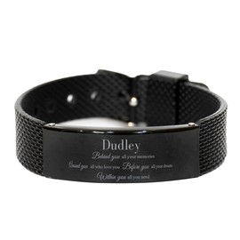 Graduation Dudley Behind you all your memories. Adjustable Bracelet Dudley Class of 2025 Coworker Name Dudley Middle School College Students Christmas Family Gifts