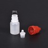 sourcing map Plastic Dropper Bottles, 5ml/0.17 oz Empty Squeezable Dropper