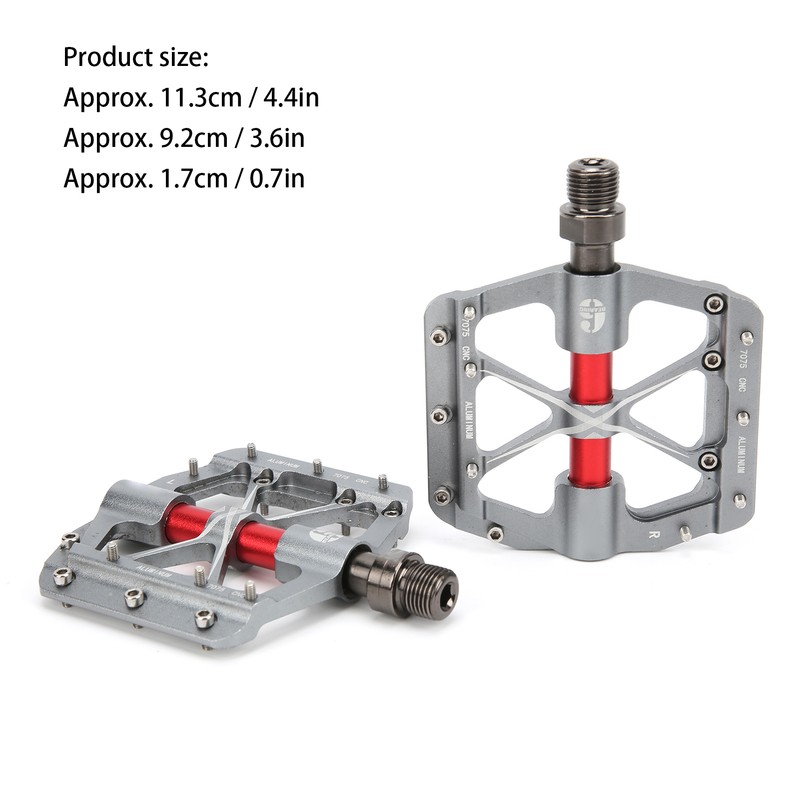 WAKE Mountain Bike 3 Bearing CNC Aluminum Alloy Pedal Durable