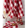 DII CAMZ11236 Cotton Buffalo Check Plaid Dish, Monogrammable Oversized Kitchen