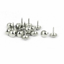 Upholstery Chrome Pin Strip, Decorative,Nails, Pin, Stud, Fixings, Silver with Nails, 5 Meters