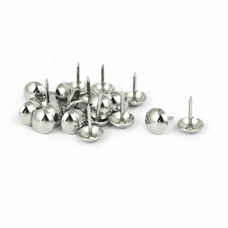 Upholstery Chrome Pin Strip, Decorative,Nails, Pin, Stud, Fixings, Silver with