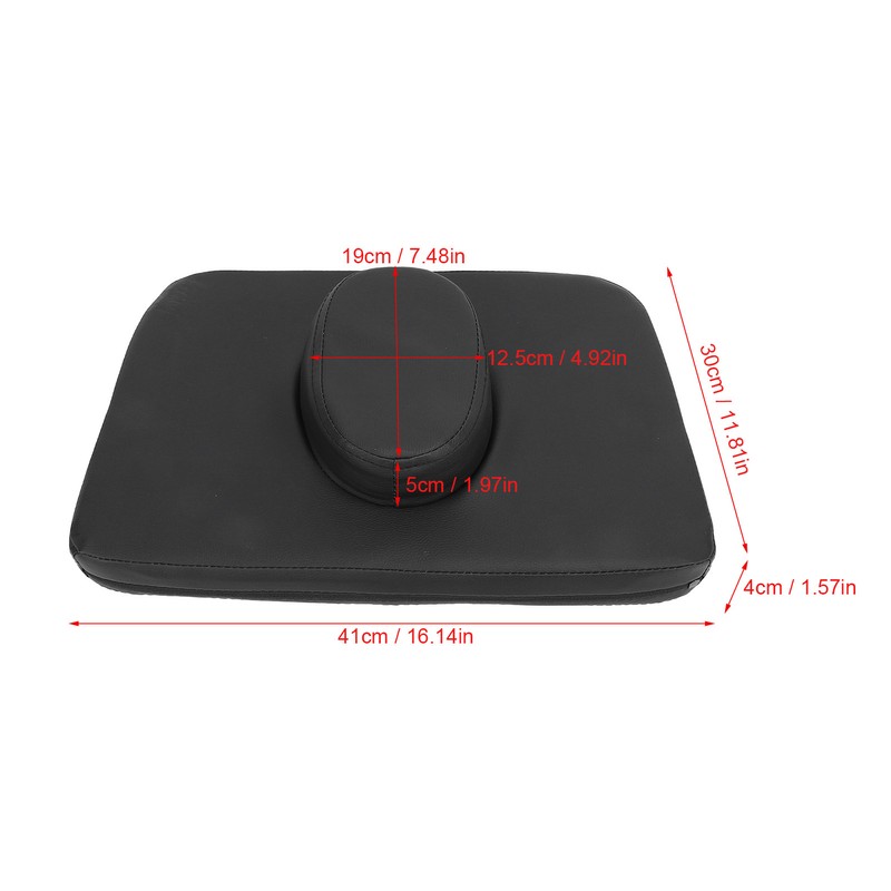 Massage Table Face Cushion Universal PU Leather Square Massage Face