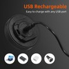 Lixada Smart Bike Tail Light USB Rechargable Colorful Bike Rear