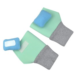 rainbowstar 1 Pair Autism Gloves with Detachable Pillow for Cerebral Palsy ADHD Special Needs Mitten Anti-biting Gloves