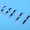 Thincol Tornillos Hexagonales M3, 720 unids, 510 piezas, Negro, Aleacin