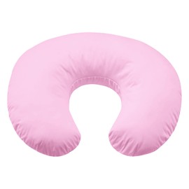 Winmany Baby Waterproof Nursing Pillow Cover Newborn Breastfeeding Pillowcase Soft Replaceable Slipcover for Boys and Girls (Pink)