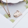 Forever in My Heart Cremation Jewelry for Human Ashes Dad/Mom/Grandpa/Grandma