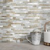 MOFIT 3D Stone Brick Backsplash Tile for Kitchen Peel and
