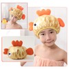 JK Home Kids Shower Cap, Double-Layer Waterproof Reusable Elastic Animal