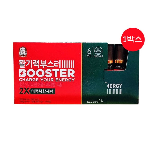 CheongKwanJang Vitality Booster Red Ginseng Liquid 20ml + Multivitamin Mineral
